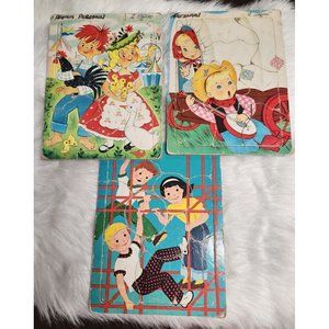 Vintage Puzzles Lot of 3